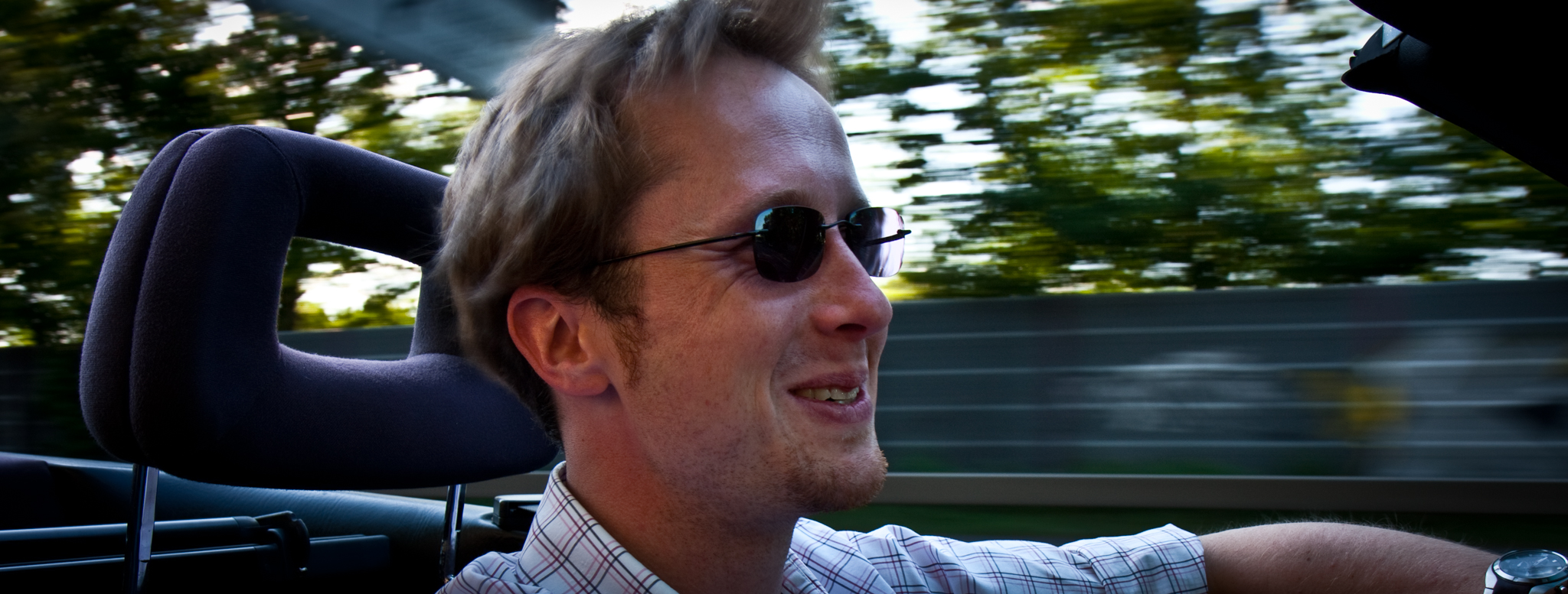 Riding with the wind