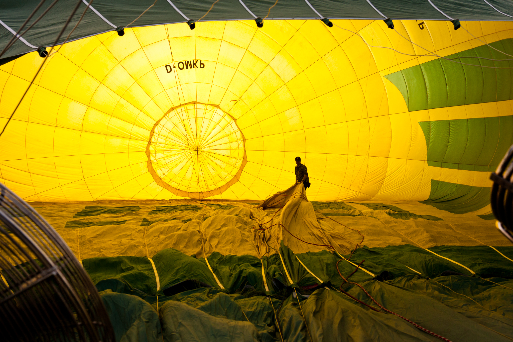 Inside a Balloon